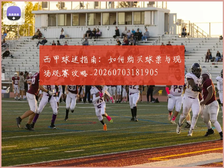 西甲球迷指南:如何购买球票与现场观赛攻略_20260703181905